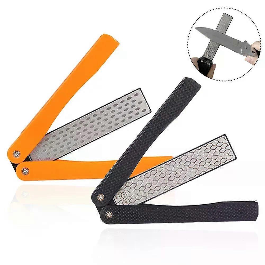 Fold Pocket Professional Kitchen Sharpener Diamond Knife Sharpener Double Sided Folded Grindstone Knife Sharpener Mini Knife
