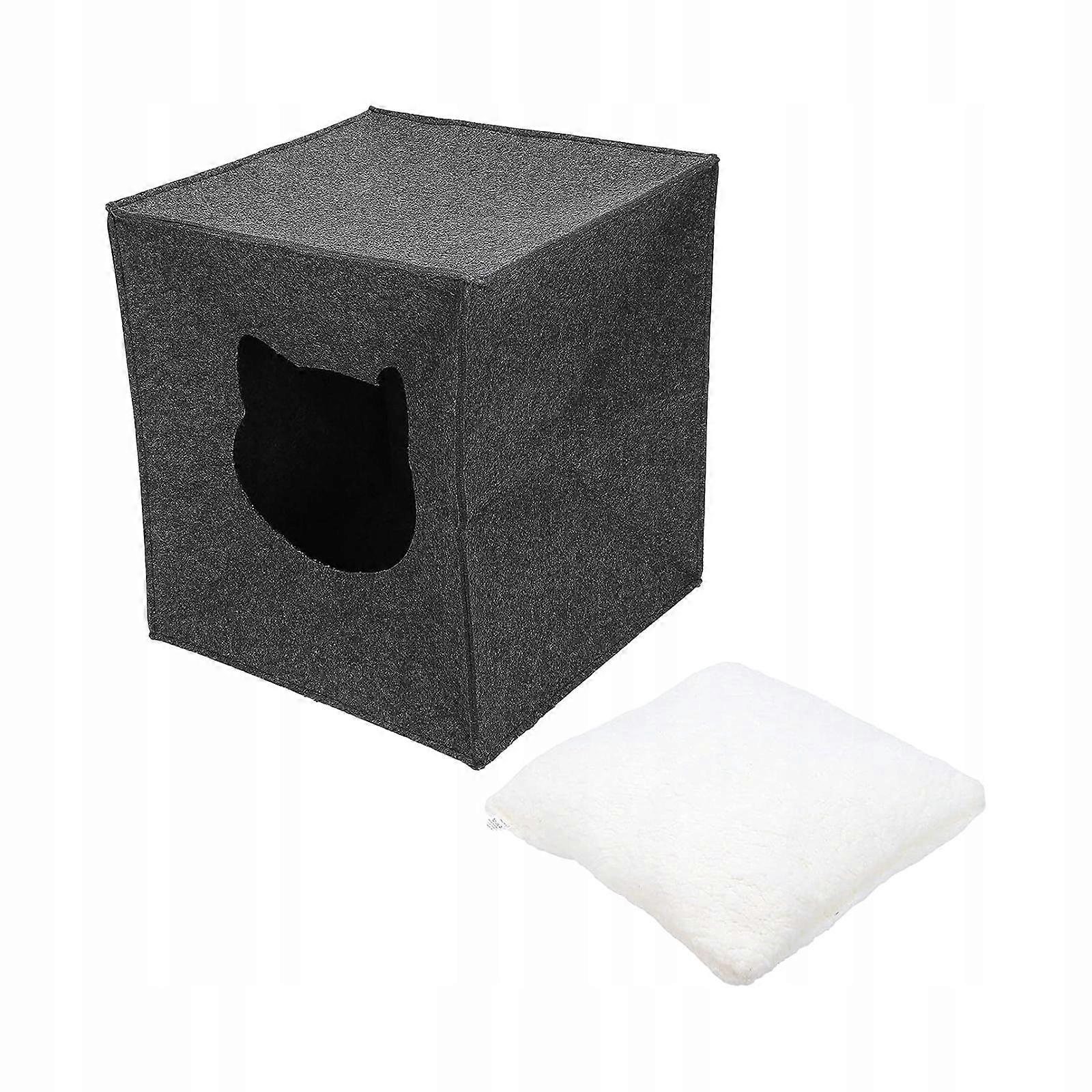 Felt Cave Nap Autumn Winter Washable Sleeping Soft Kennel Cat Nest