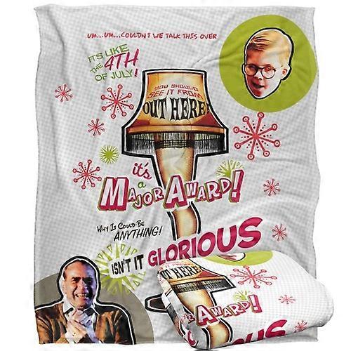 A Christmas Story Isnt It Glorious Blanket