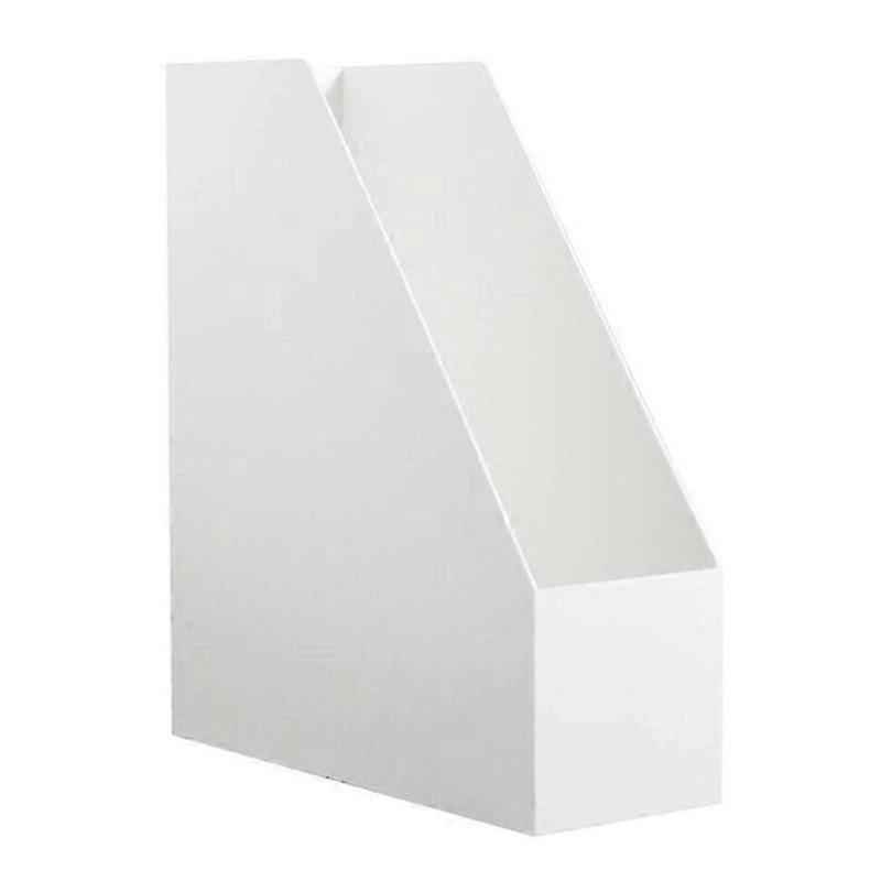 Desk Book Organizer Rack Home Office Storage Box Book Stationery Storage Rack Vertical Stackable Fr