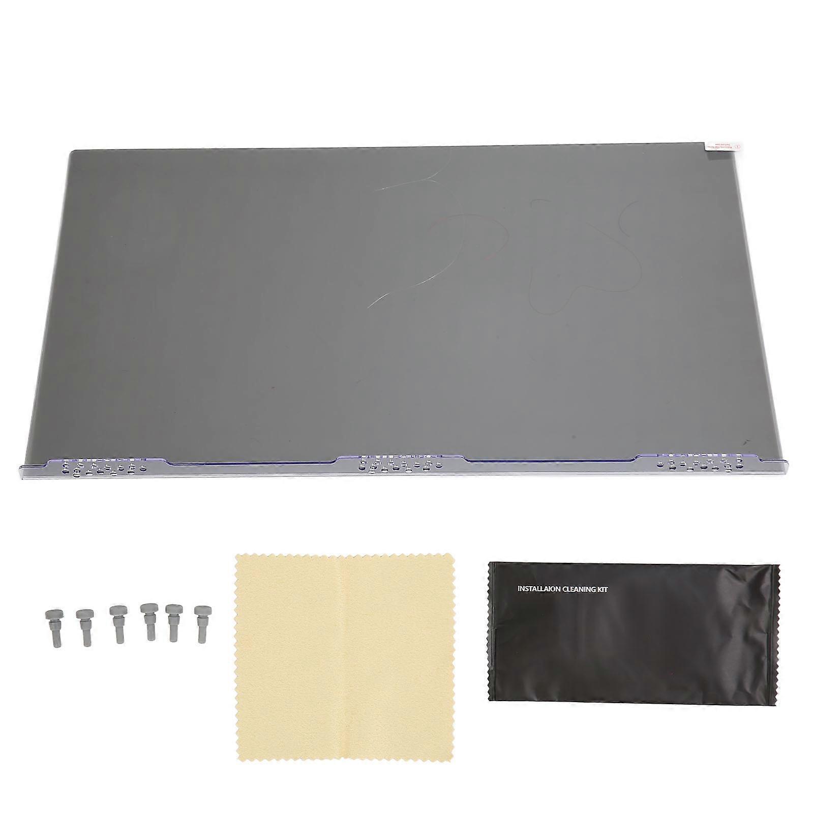 24in Computer Protector Blue Light Blocking UV Filtering Eye Protection Hanging Private Screen Filter for Desktop PC