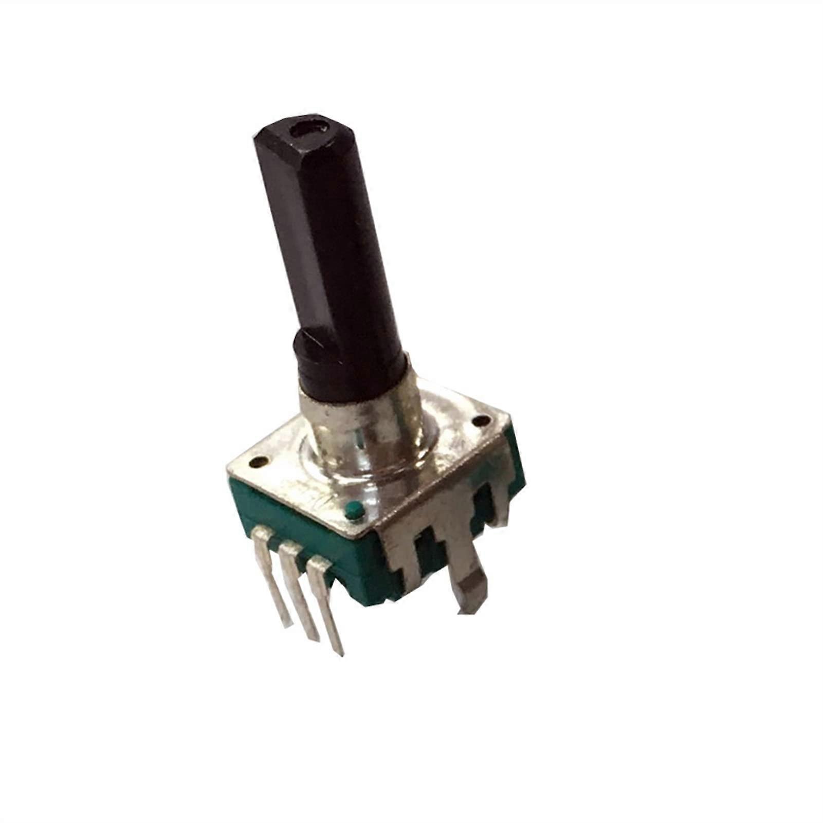 Rotary Encoder Switch Encoder Pack of 5 360° Rotatable EC12 RE12 Audio 5 Pin 24 Positions with Push Button (15mm Handle) Handle length: 20 mm