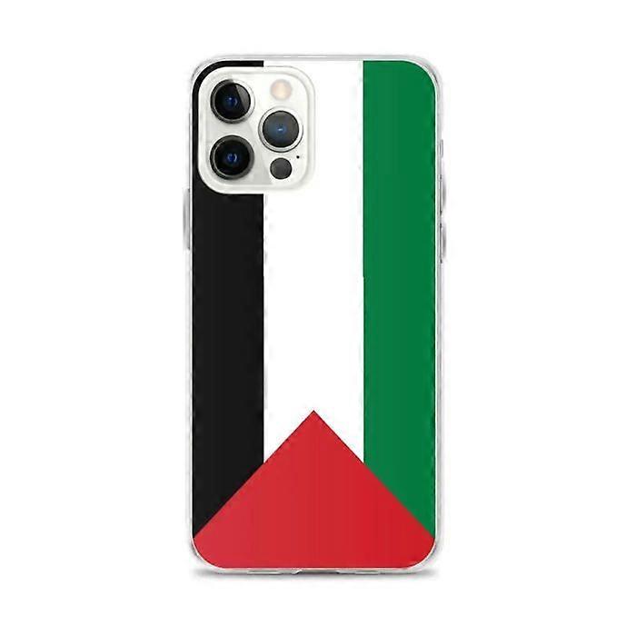 Phone Case – Flag of Palestine – Compatible with iPhone 12 Pro Max – Soft Case – Durable and Shockproof – Pixelforma