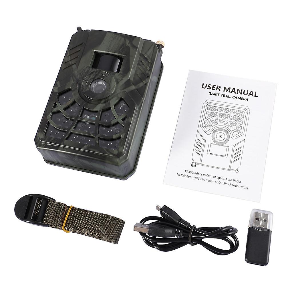 Wildlife Trail Camera Waterproof Pir Infrared Hunting-game Camera With Night Vision Wireless Surveillance Tracking Camera