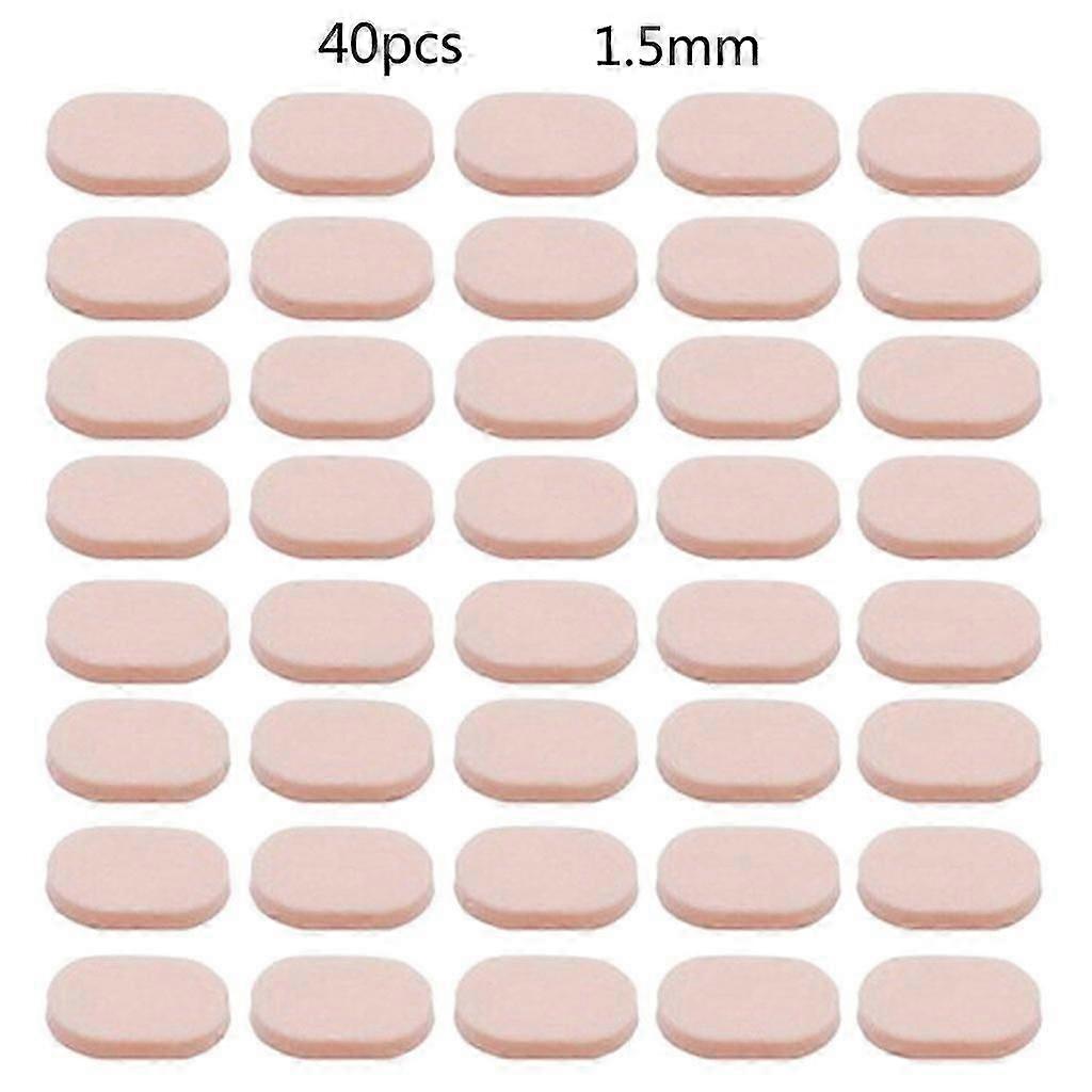 40 Pieces Self Adhesive Thin Soft Foam Nosepads Non-Slip Eyeglass Nose Pads Glasses Support Nose Pads Easy to Use  skin color KB