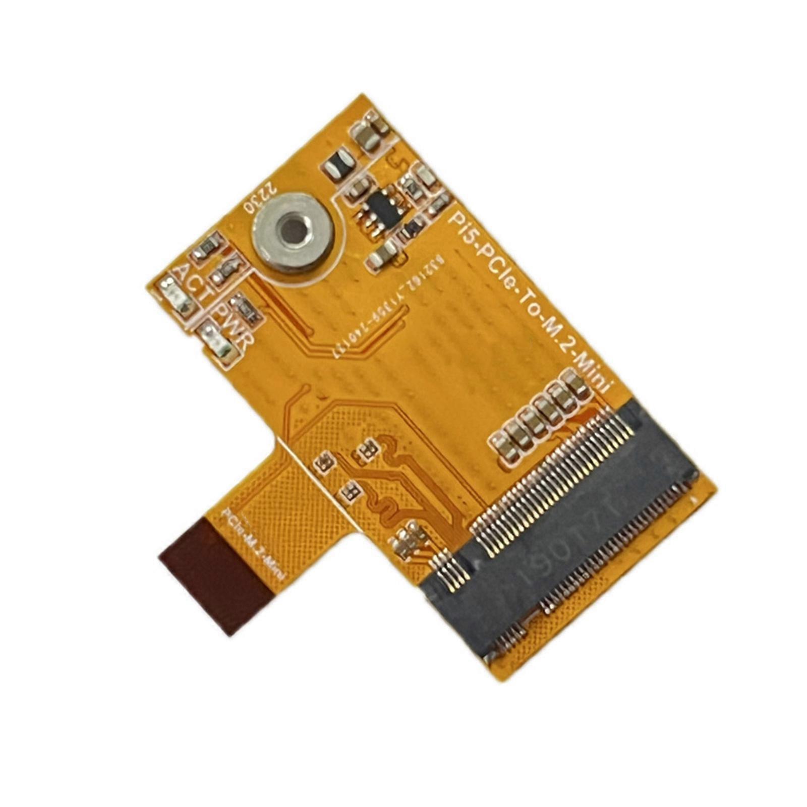 for RPI5 PCIe to M.2 NVMe SSD Mini Extension Expansion Board