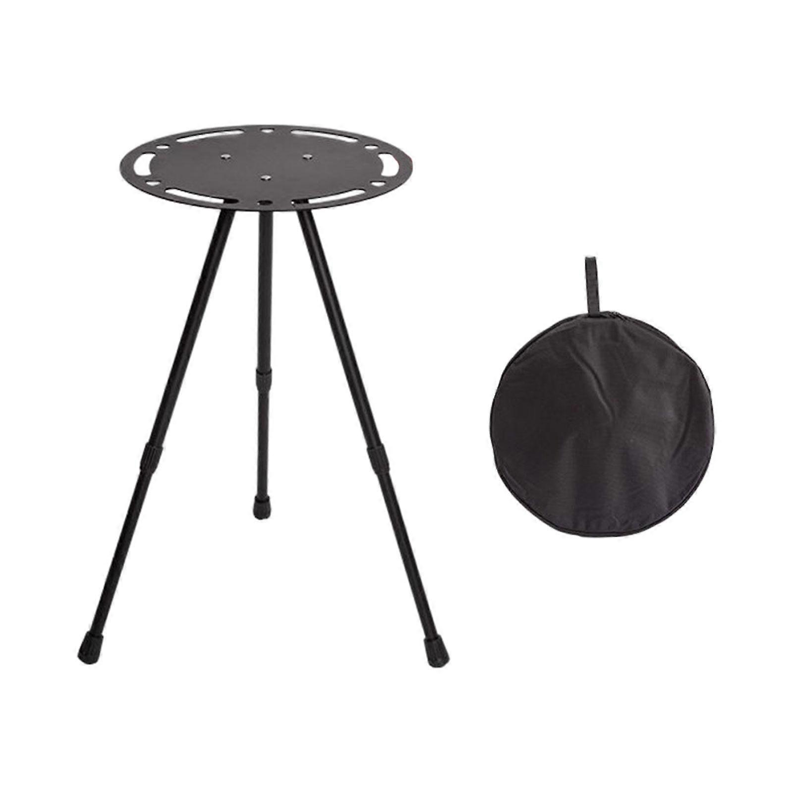 Portable Camping Round Table Patio Camp Table with Carrying Bag