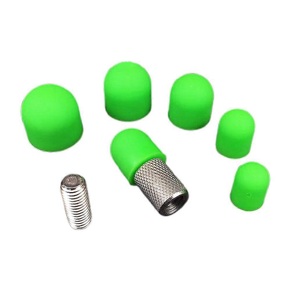 New green top 6 pack (A)$Car dent repair tool For M8 top replacement head pit dent replacement head hook top hammer leveling pen top