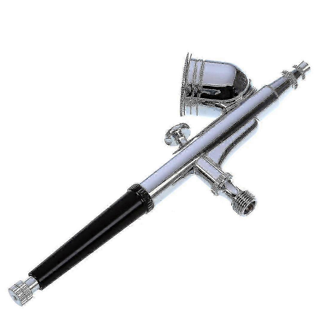 0.5mm 7cc Dual Gravity Feed Airbrush Kit - As Shown