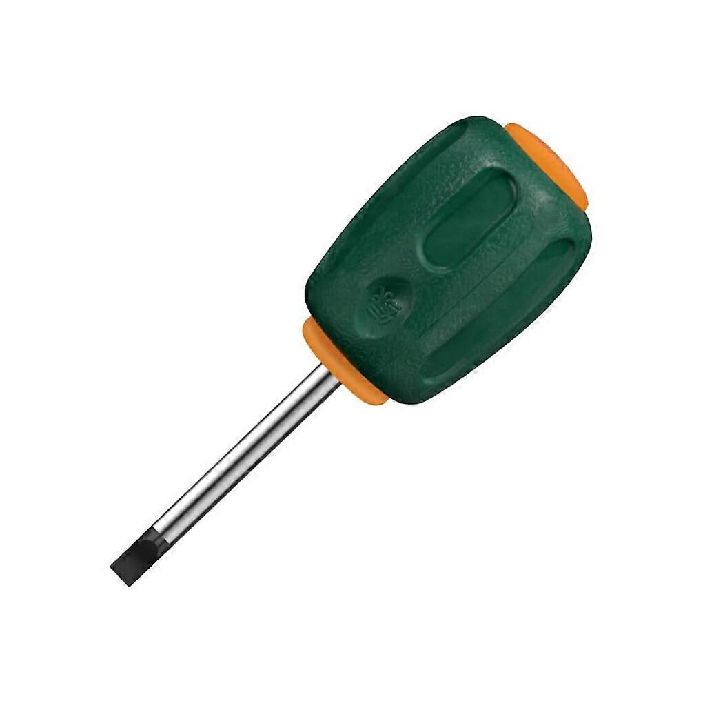 Steel Screwdriver Slotted, Portable Replacement, Single Color, Suction Type, 6 x 50 mm, PVC ABS Handle, Handheld Tool