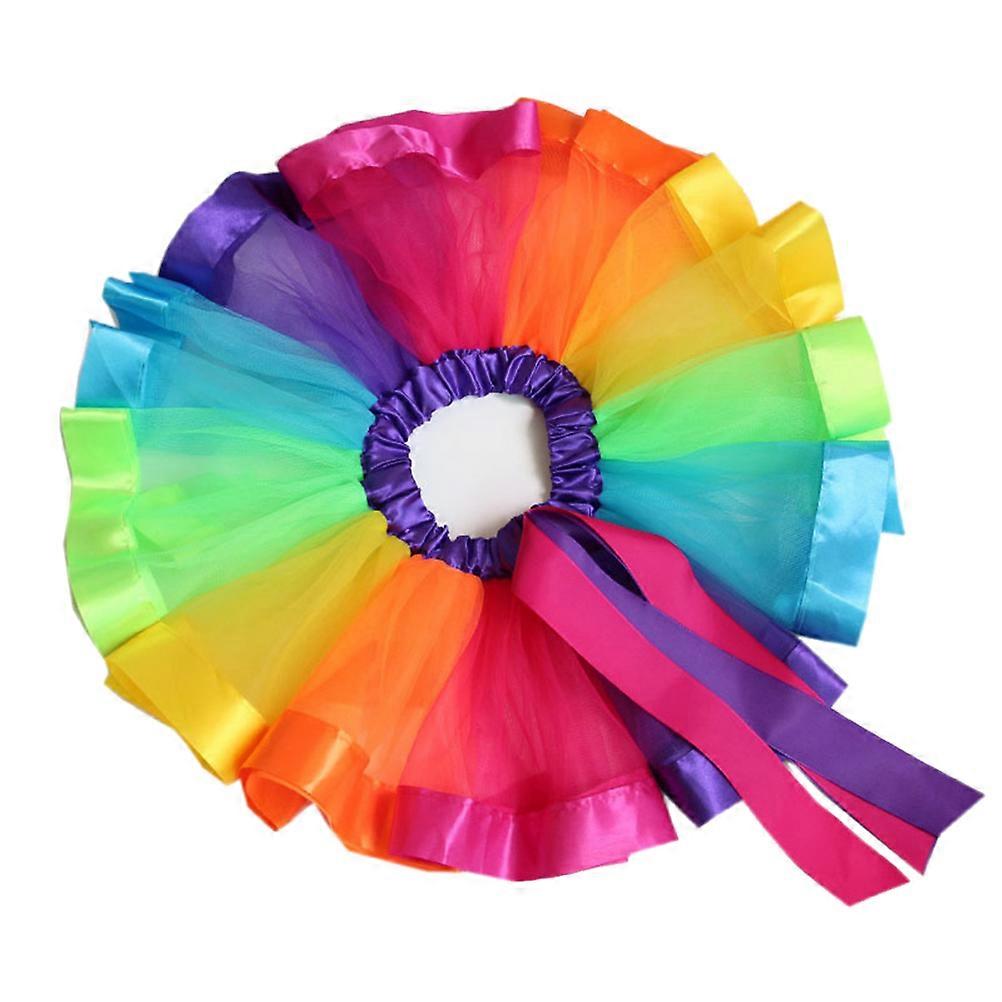 Robe de danse multicouche pour filles, idéale pour les célébrations et les spectacles