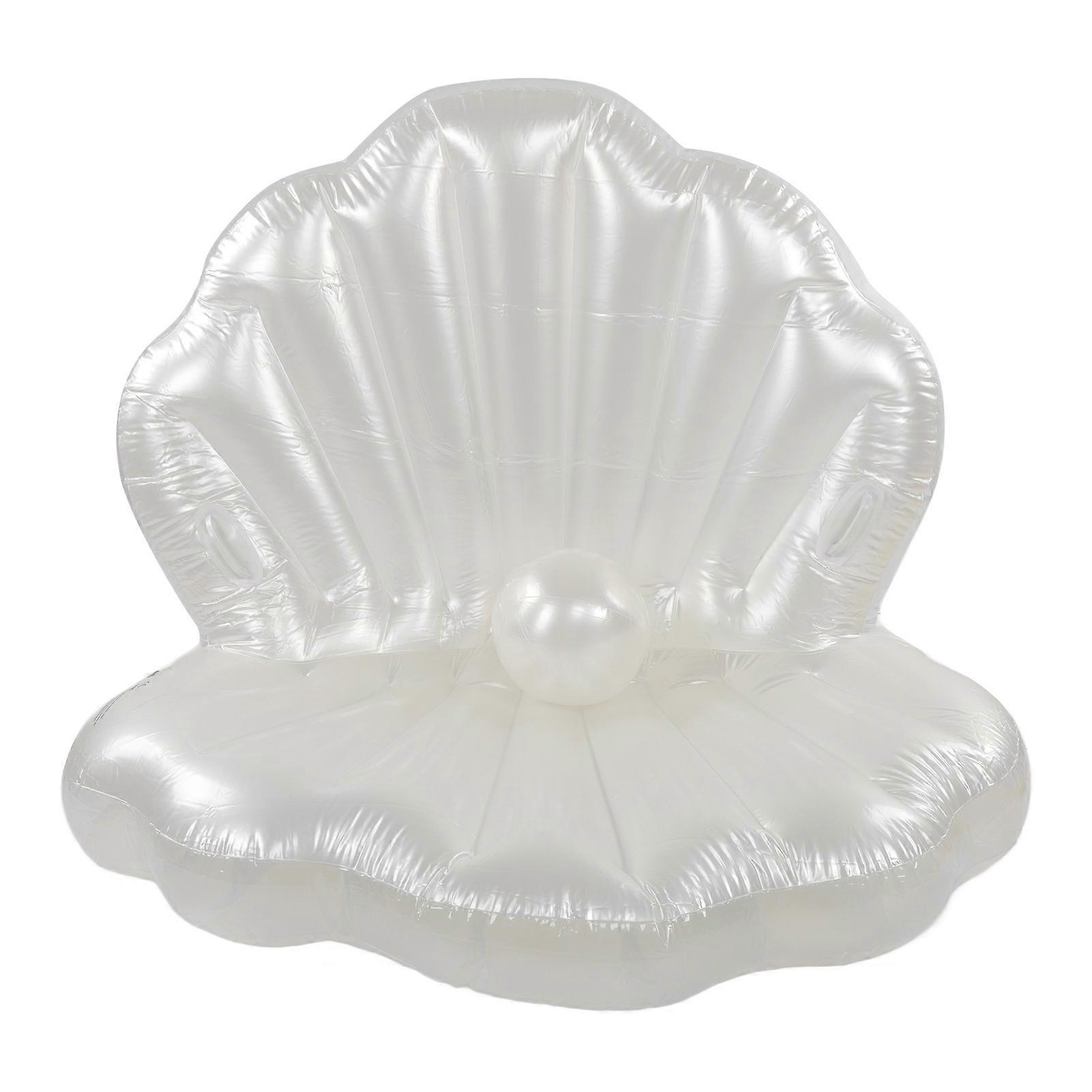 Pearl Shell Inflatable Floating Row Swimming Pool Inflatable Floating Bed Swimming Ring