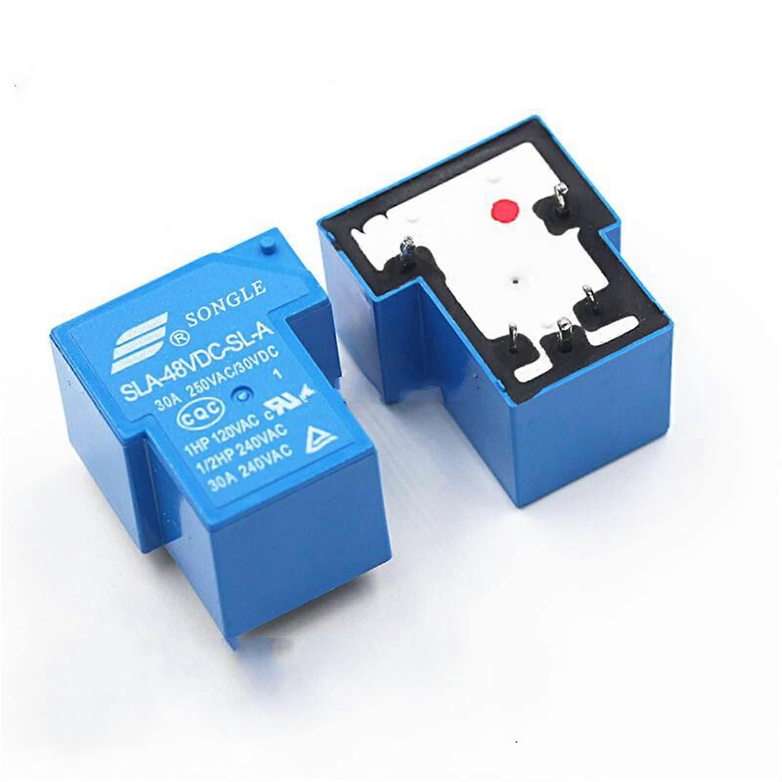 Relay 2pcs Relay sla48vdcsl one Group Conversion 30A 250VAC T90 48V multipurpose relay