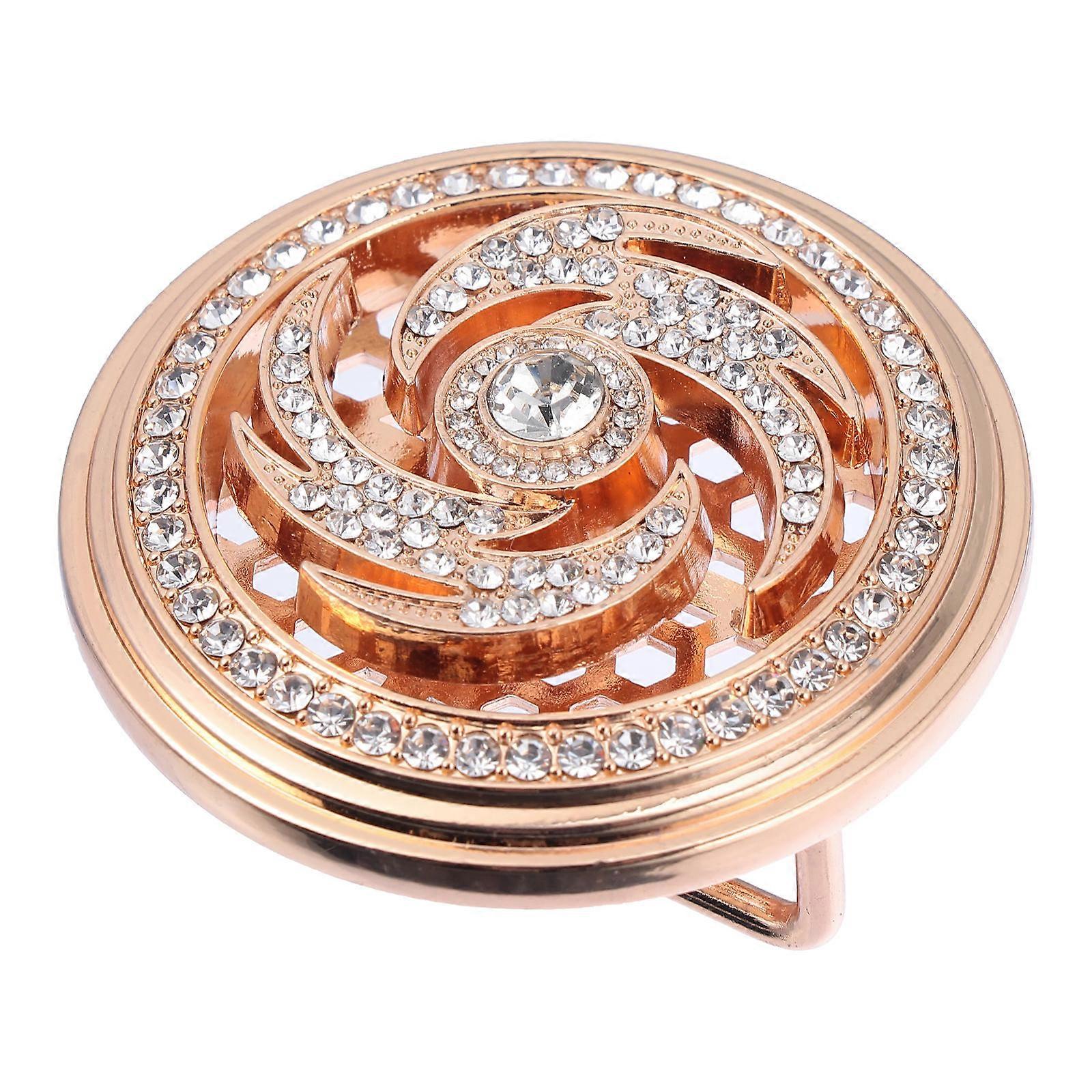 Golden Belt Buckle Made of Zinc Alloy for Decoration Use Moderate Size
