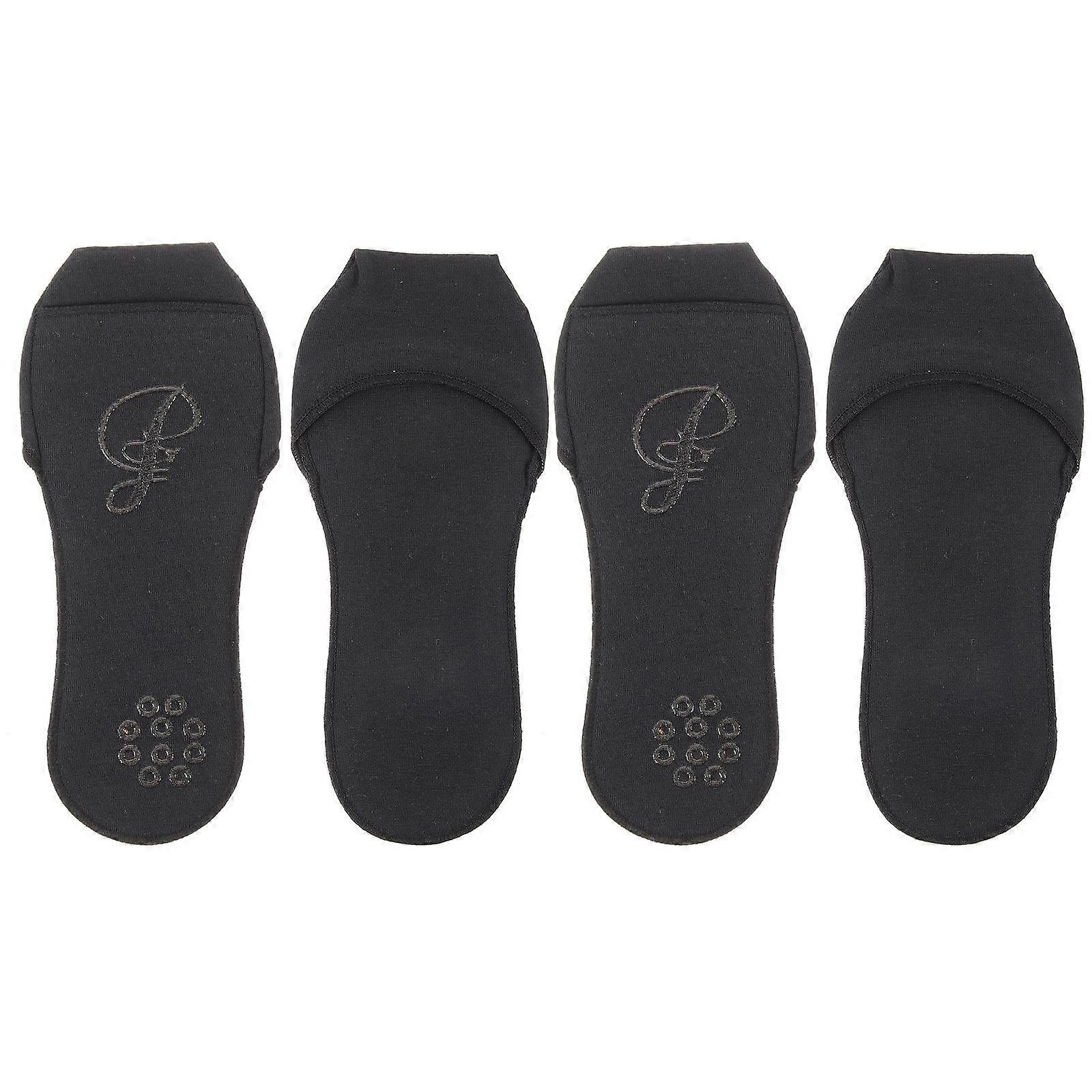 It looks like you're describing a product listing for **socks or foot liners** designed specifically for women, intended to be worn with high heels