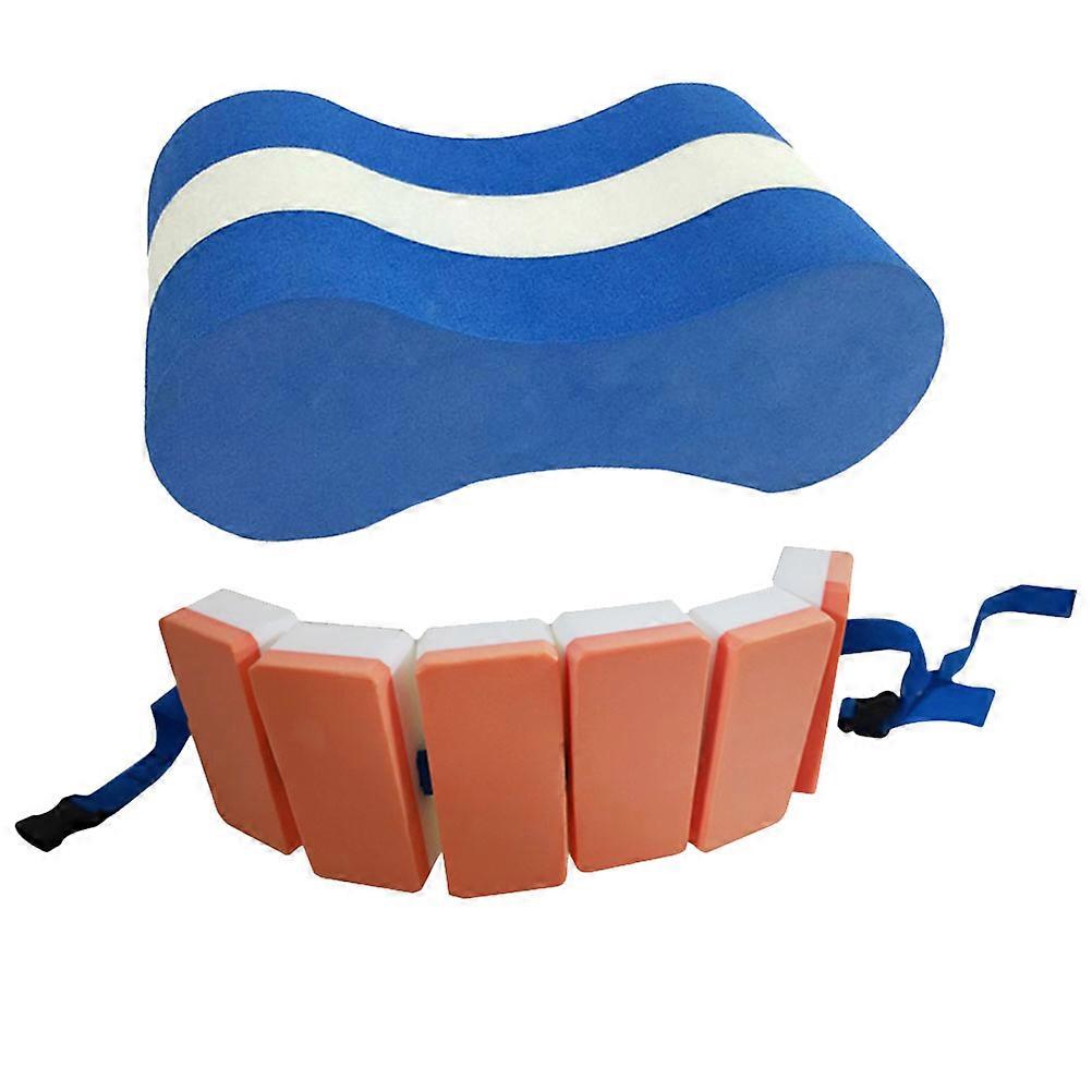 Swim Training Equipment Leg Float for Swimming Sound Insulation Beginner Swimmers 8.3 5.9 3.7in 2Pack