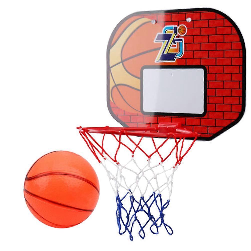 Indoor Training Basketball Hoop Set Portable ABS Material 1Set