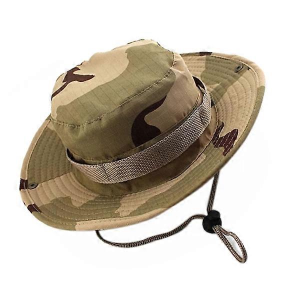 Hiking Boonie Hats For Men Three-Color Sun Protection 60 Cotton 1Pack