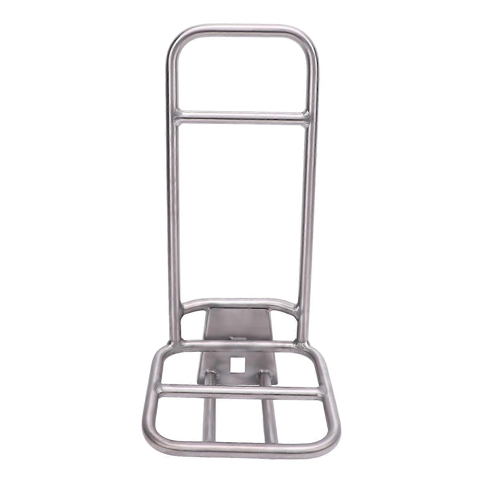 Titanium Alloy Bicycle Front Fork Shelf, Foldable Portable Front Rack, Sturdy and Durable, for Shopping and Cycling