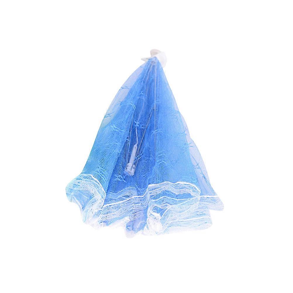 Food Umbrella Mesh Cover Protection Tent For Picnic Hexagonal 40 x 3 x 3cm 1Pcs