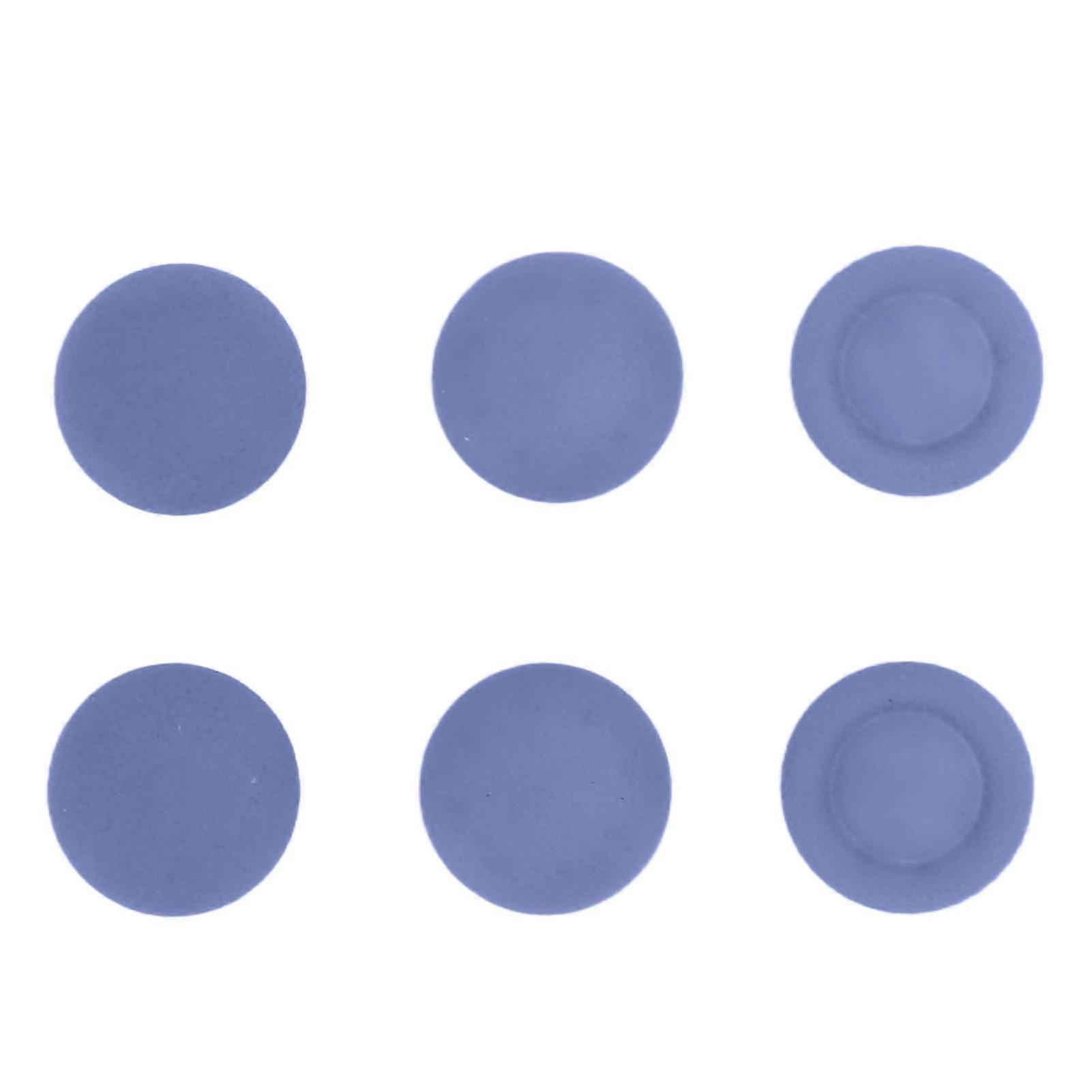 3D Joystick Button Cover 6 in 1 Prevent Slip Replacement Thumb Grips for PS5 Elite Controller Blue