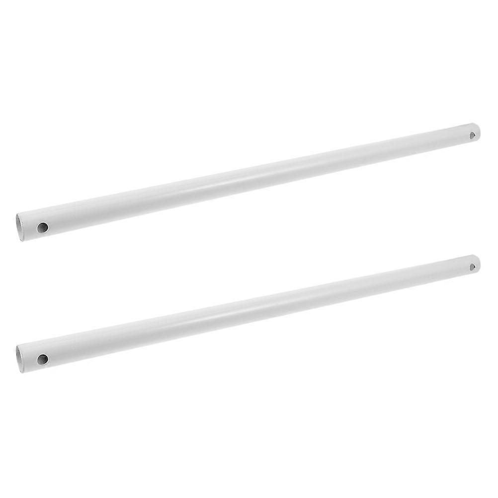 2pcs Ceiling Fan Extension Rods for Durable, Easy Installation – Compatible with Ceiling Fans, Sleek and Safe Design