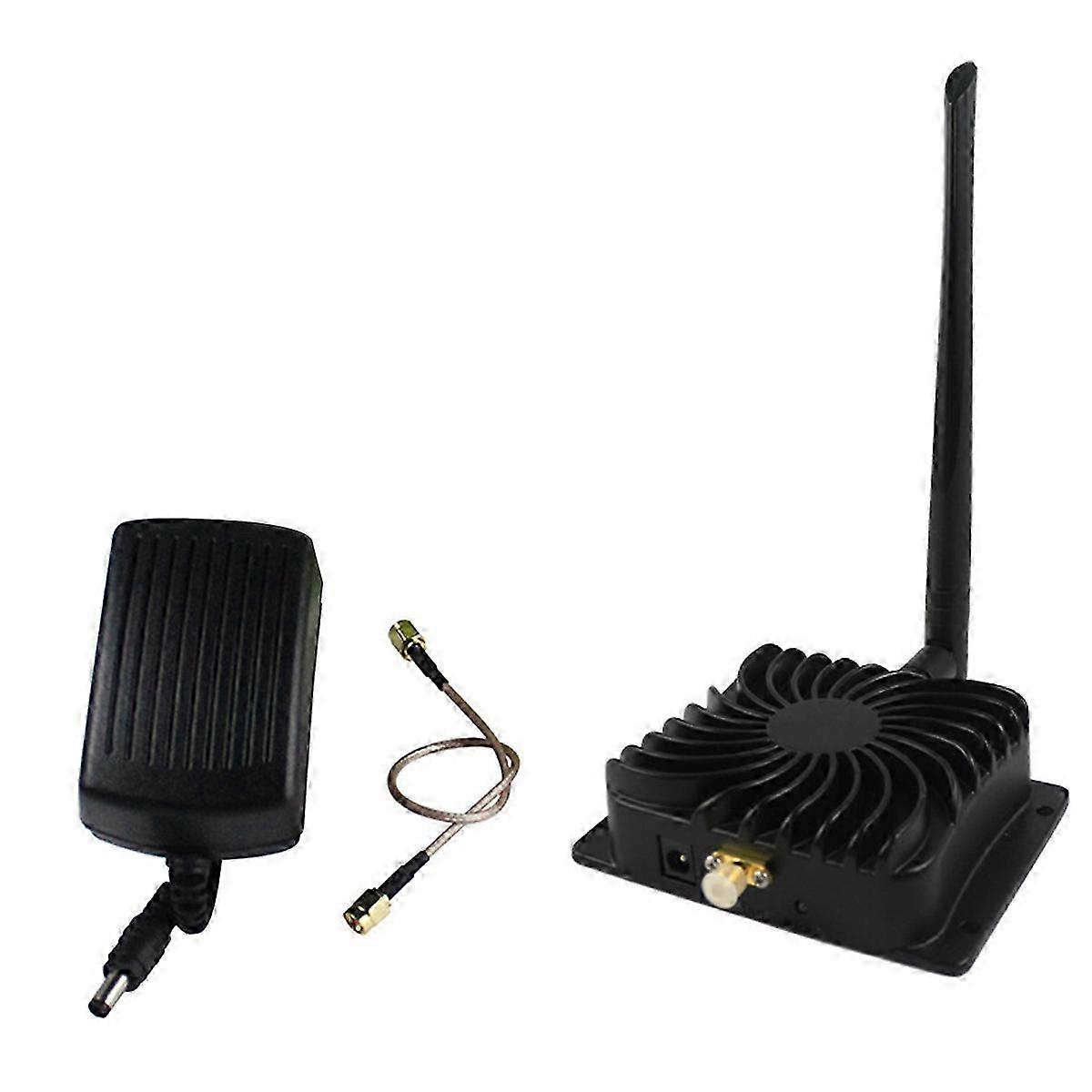 Wifi Booster 2.4GHz 5W Wifi Power   Router Range Extend Booster 3000MW 802.11B/G EU PEU PlugBlack SZRH