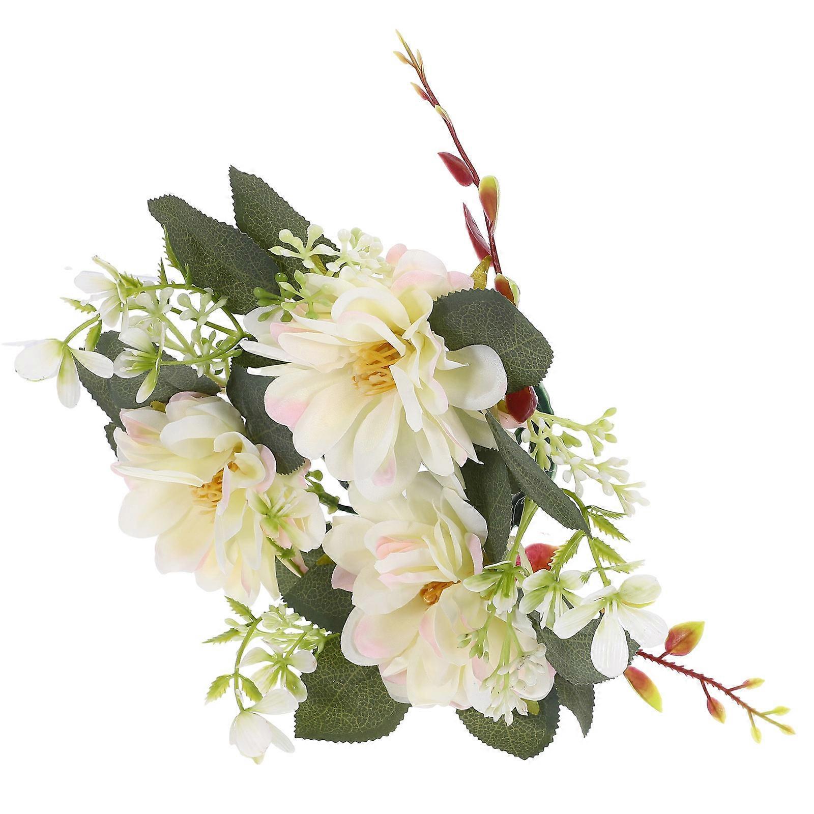 Artificial Flower Wreath For Small Leaves Simple and Versatile 1Pack