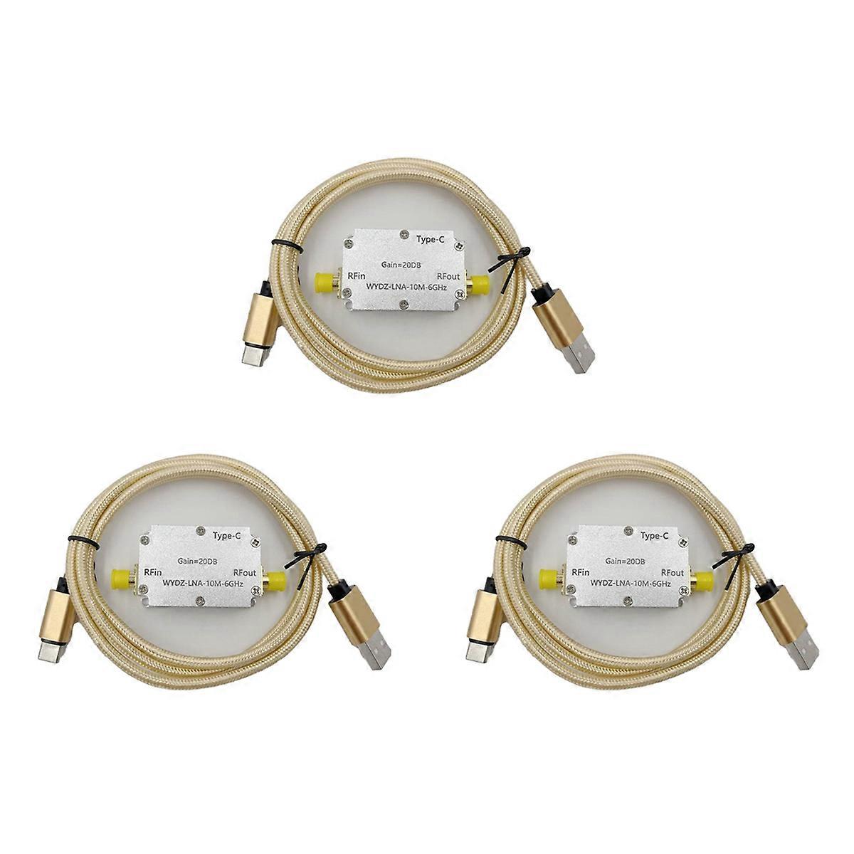 10M-6Ghz Low Noise Amplifier Gain LNA Signal for FM Radio(20DB)