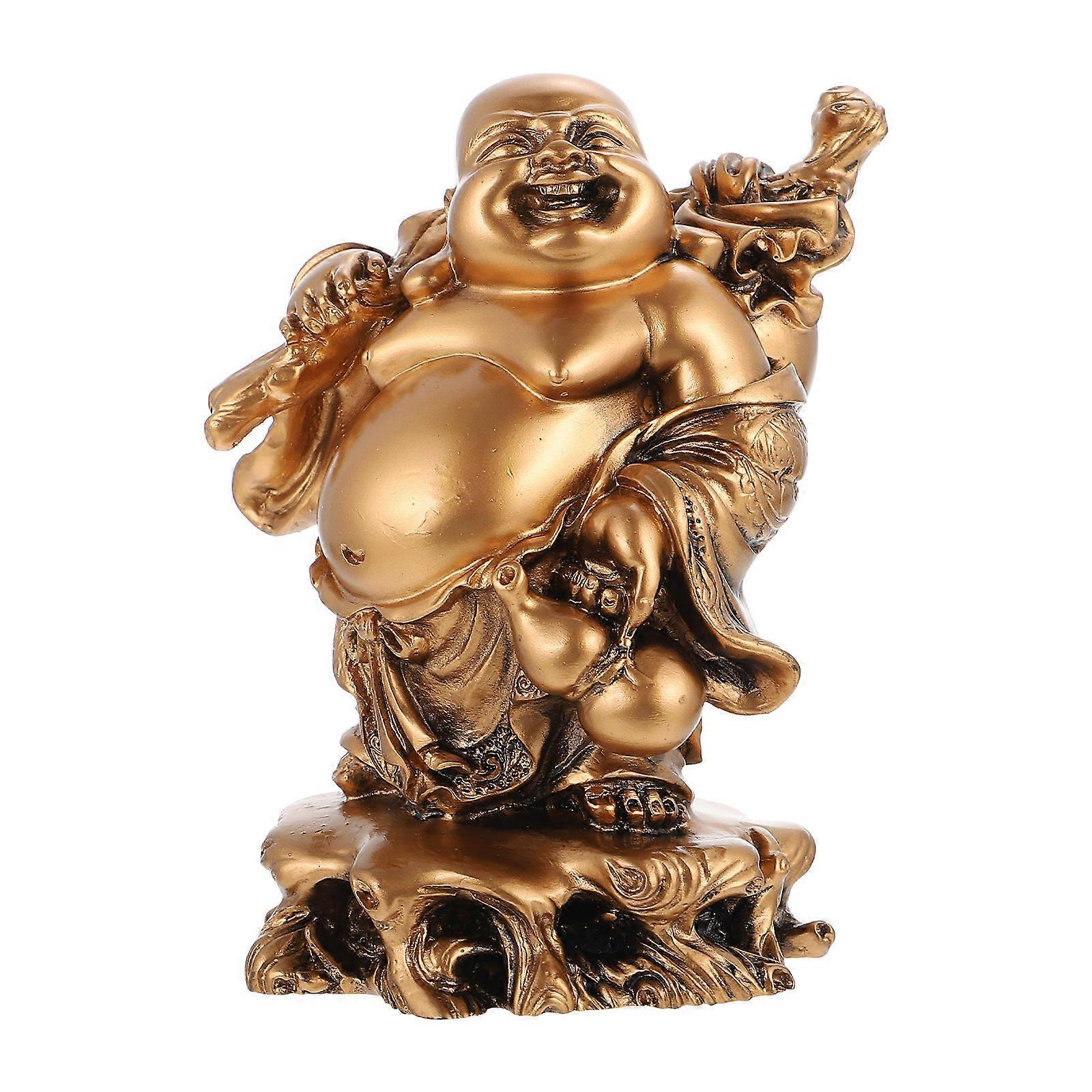 Here's a refined and professional product description for your **Delicate Buddha Ornament**:
### **Delicate Buddha Ornament – Realistic Desktop
