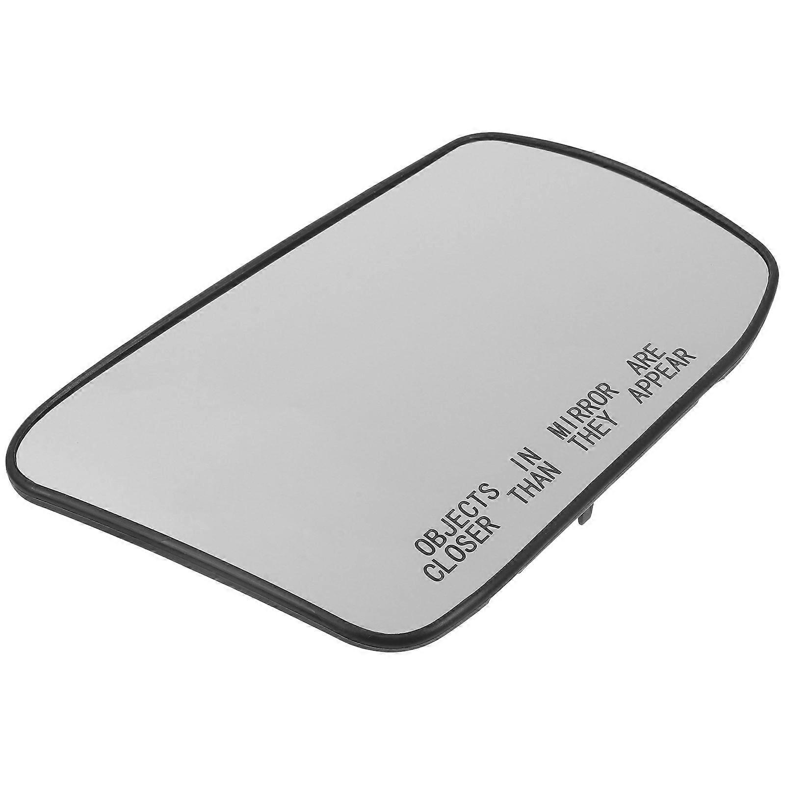 Car Rear-View Mirror Replacement Side Mirror Lens Automotive Exterior Part Right Type Black 17.00X12.00X2.10CM Clear Vision 1Pack