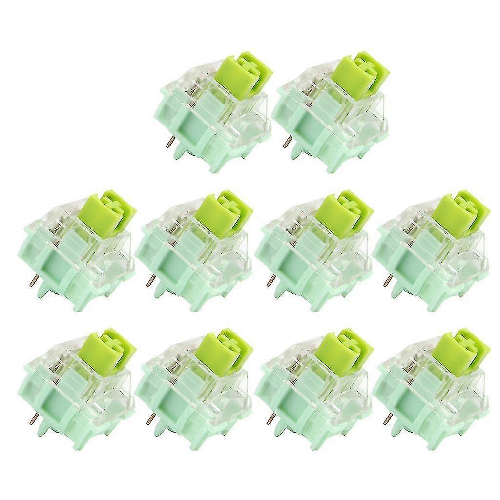 10pcs 3pin Switches Compatible With Mechanical Keyboards Linear Switch 100million Click