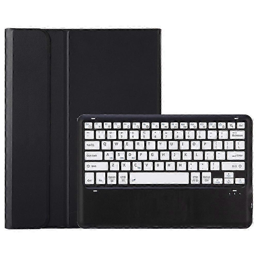 Leather Tablet Cover with Bluetooth Keyboard Compatible with Xiaomi Redmi Pad Pro - Pink