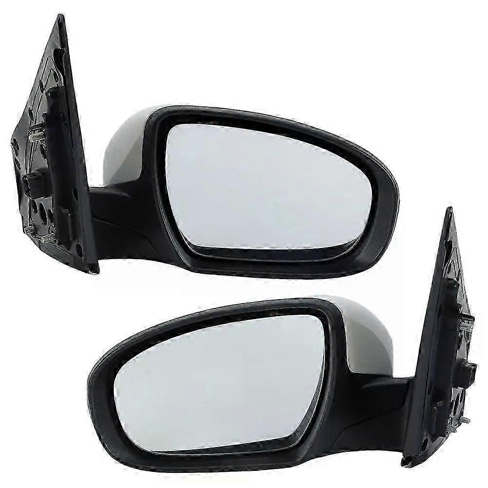 3 Wire Rearview Mirror Assembly Fit For Hyundai I20 MK2 GB IB 2015 2016 2017 2018 2019 2020 Primer White Side Mirror Car Accessories