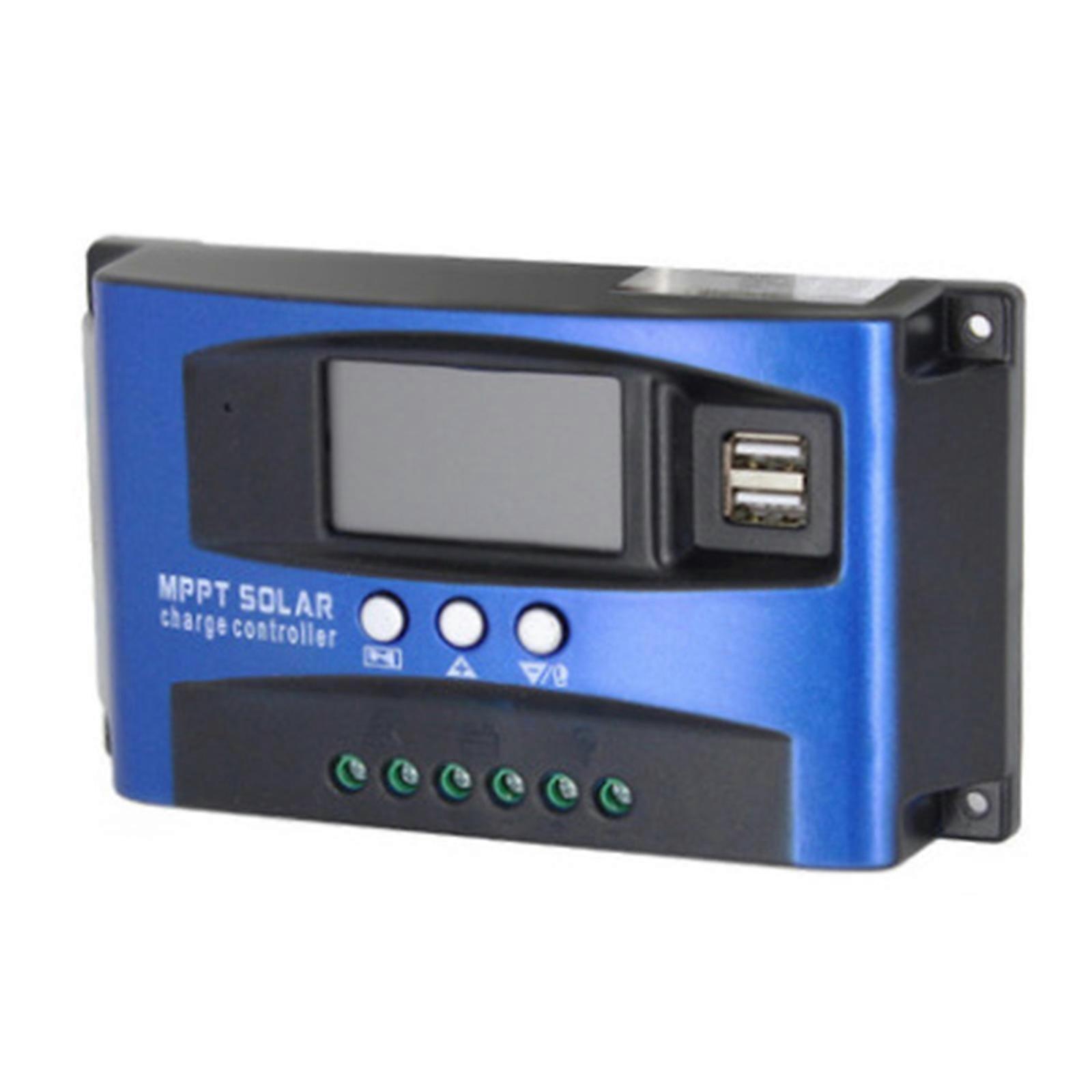 Solar Charge Controller, Industrial-grade Master Chip Ensures Accurate Real-time Display, Plug And Play Design For Easy Installation, 12V/24V Auto