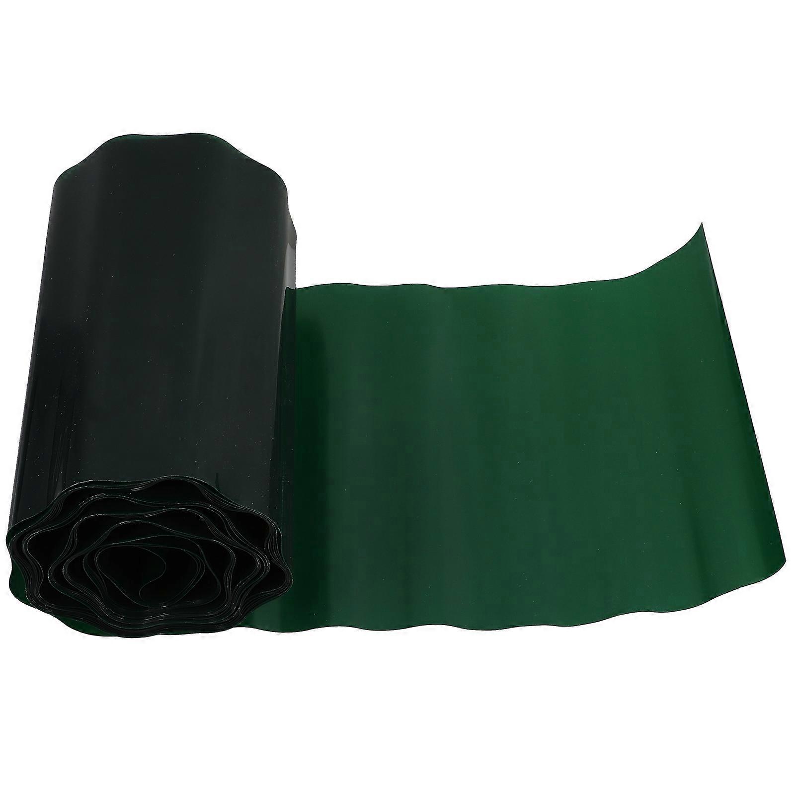 Garden Edging Fence Wave Shaped For Homeowners Gardeners Lawn Edging Green 900.00X25.00X0.10CM 1 Roll