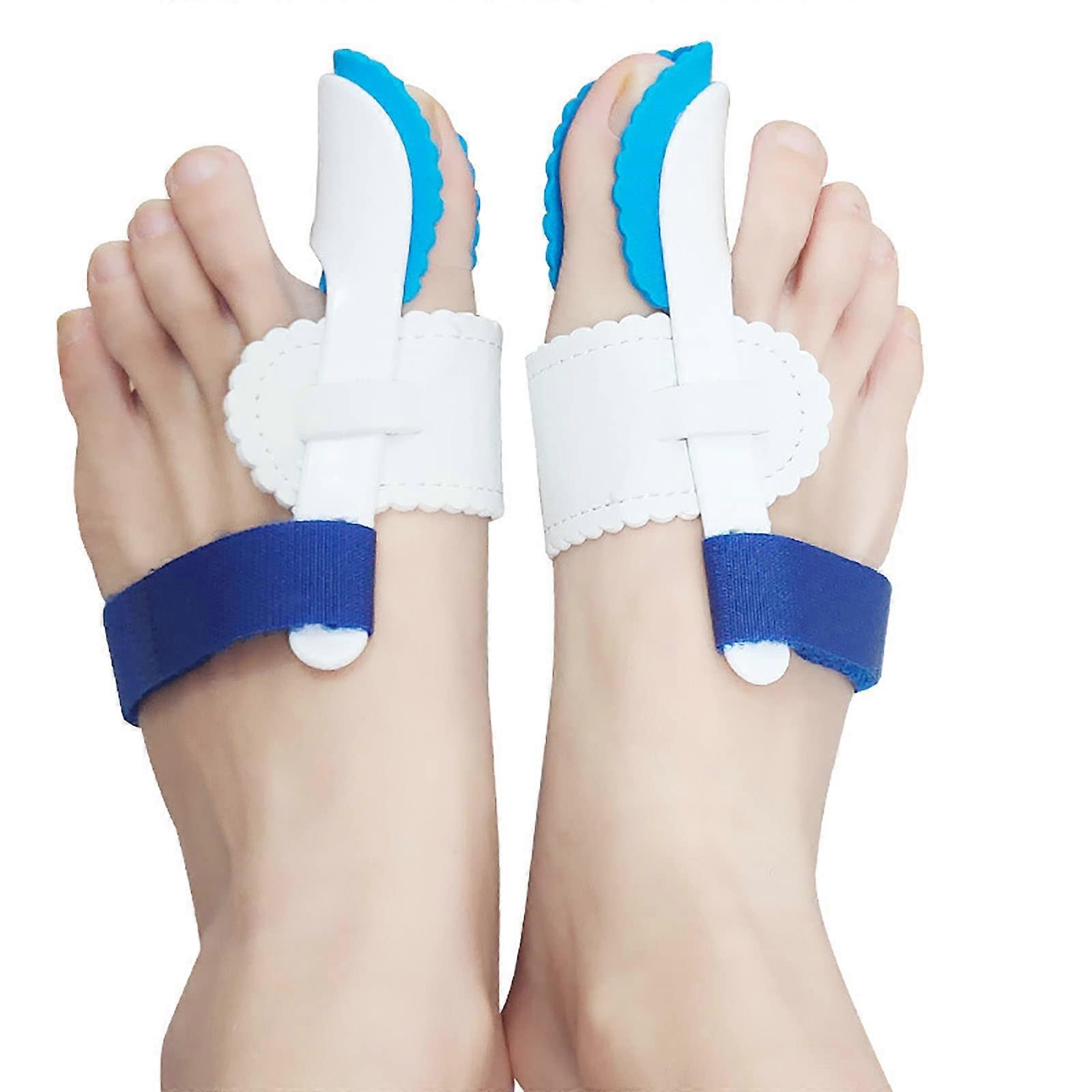 Bunion Corrector Articulated Orthopedic Bunion Splint Hallux Valgus Pads For Overlapping Toes Big Toe Alignment