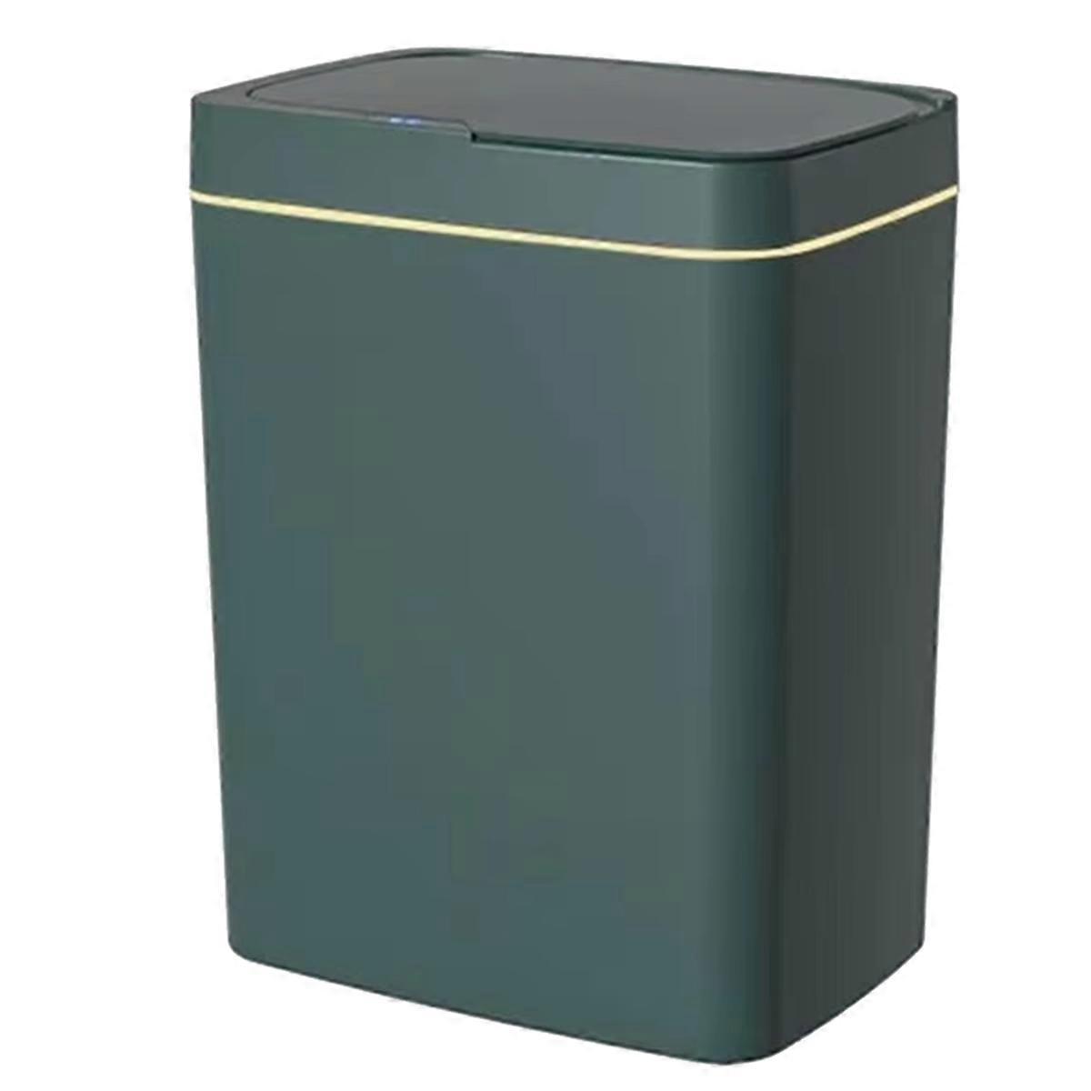 Non-Contact Narrow Smart Trash Can Smart Home 15L Automatic Bagging Electronic Trash Can Smart Bathroom Trash Can