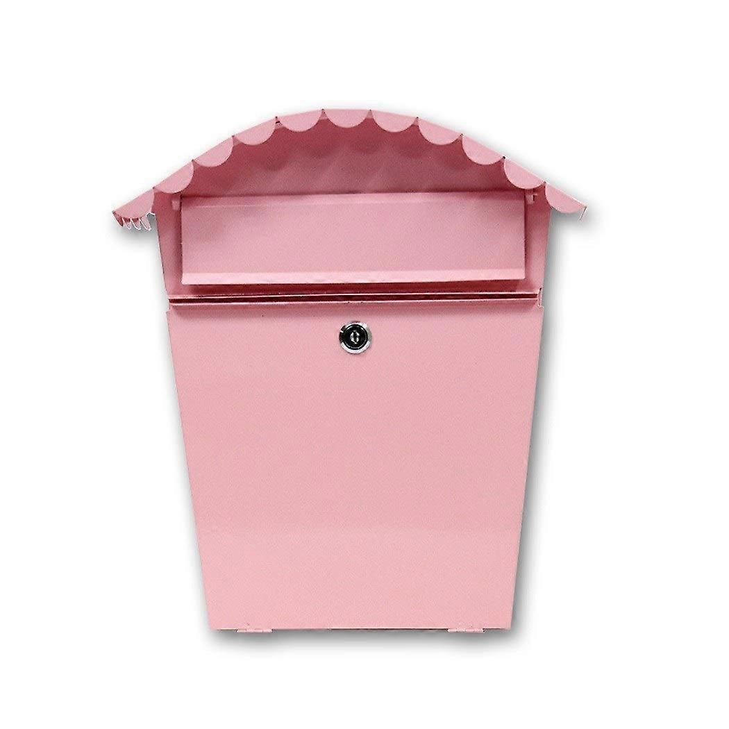 Wall Mounted Lockable Letterbox with Secure Lock and Keys