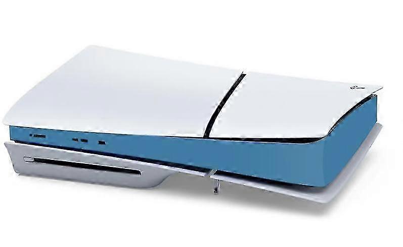 PS5スリムコンソールミドルスキン用、PS5スリムディスクデジタルエディション用のアンチオイルビニールステッカーストリップフィルム