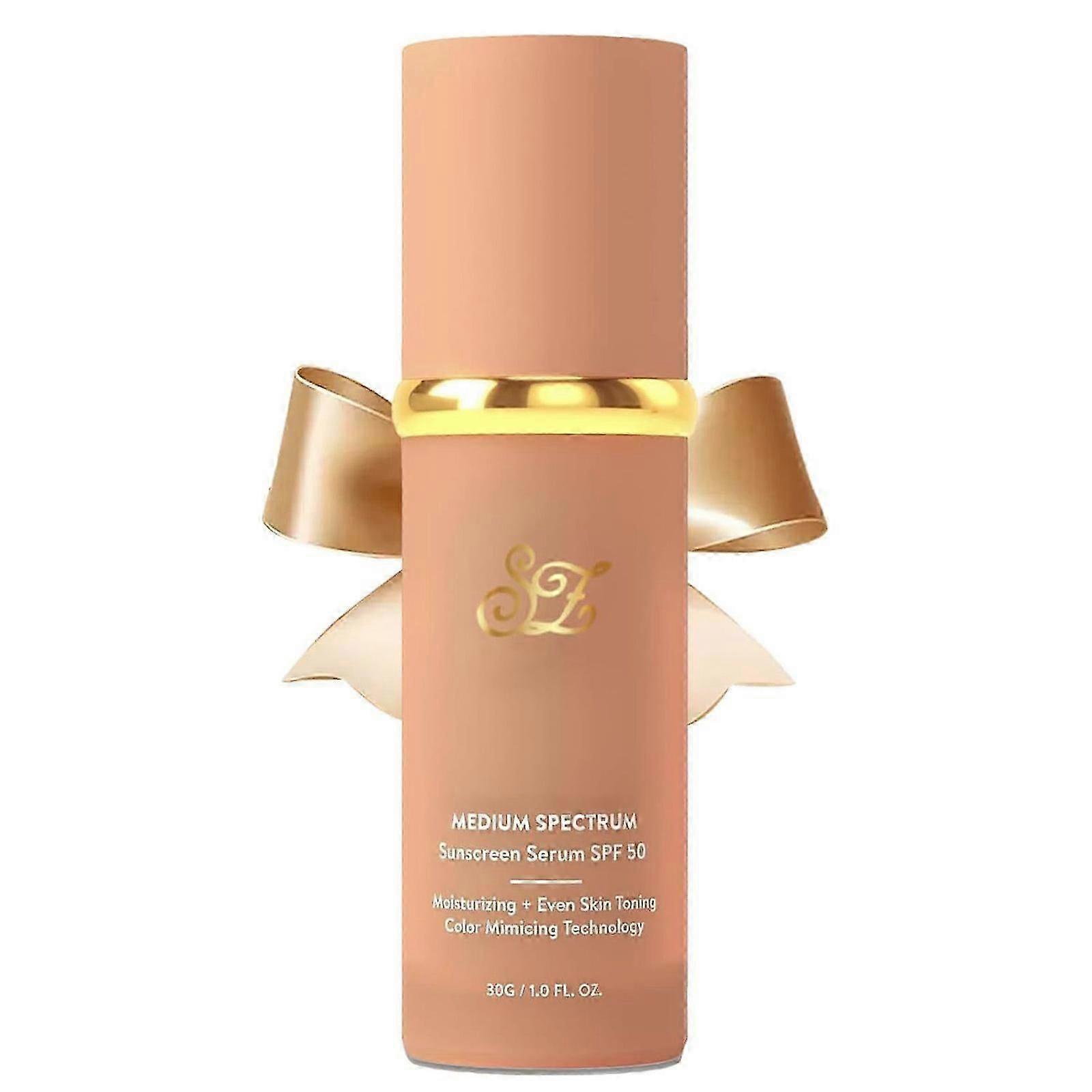 Foundation 4 in 1 Spectrum with SPF50+, Hydrating Medium Full Coverage Concealer, Longwearing & Waterproof for Gym, Sports, Dancing