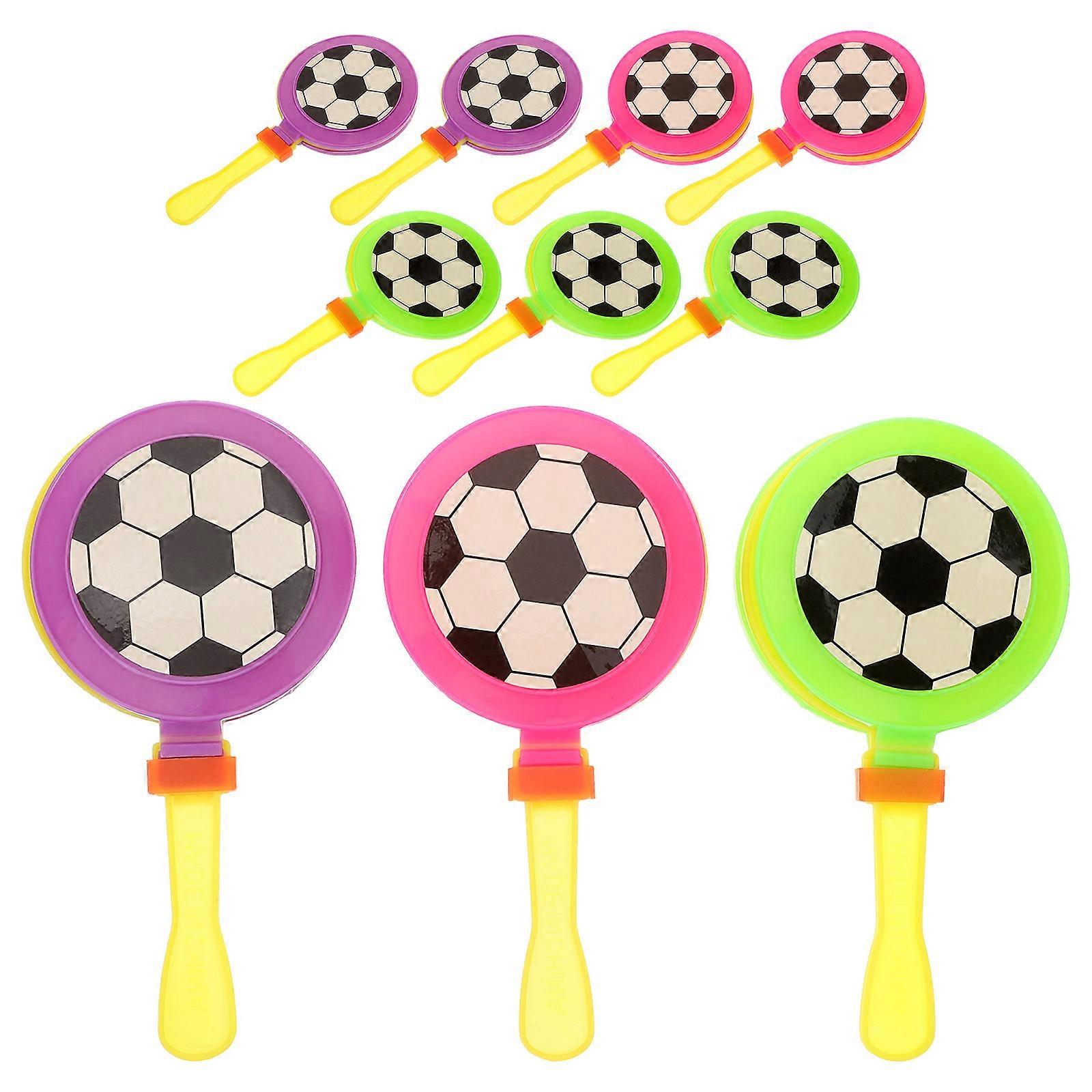 Party Favors For Cheering Hands Clappers Plastic Hand Clappers Cheer Props Compact Assorted Color 10Pcs