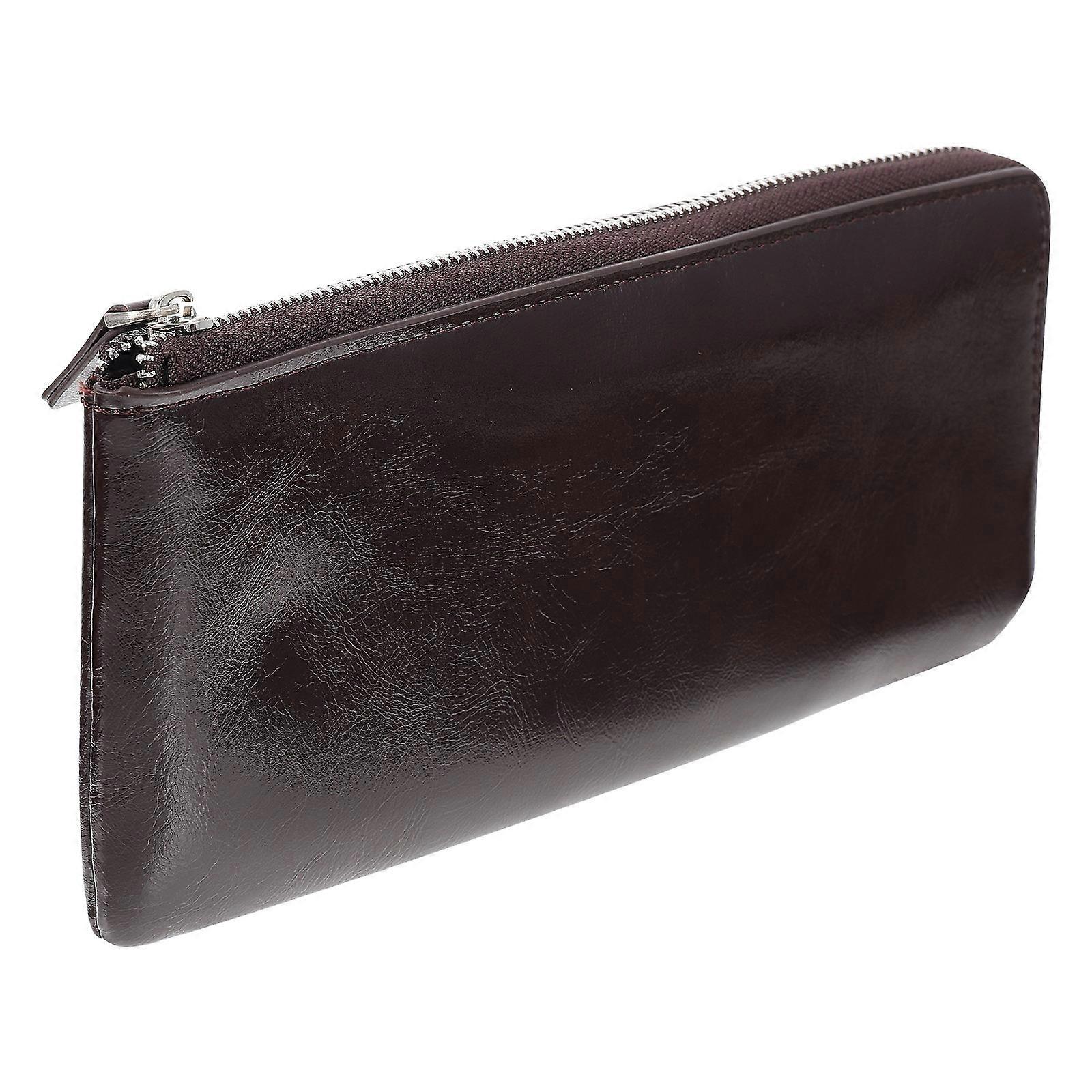 1Pc Long Men Wallet Multi functional Men Coin Purse Simple Holder