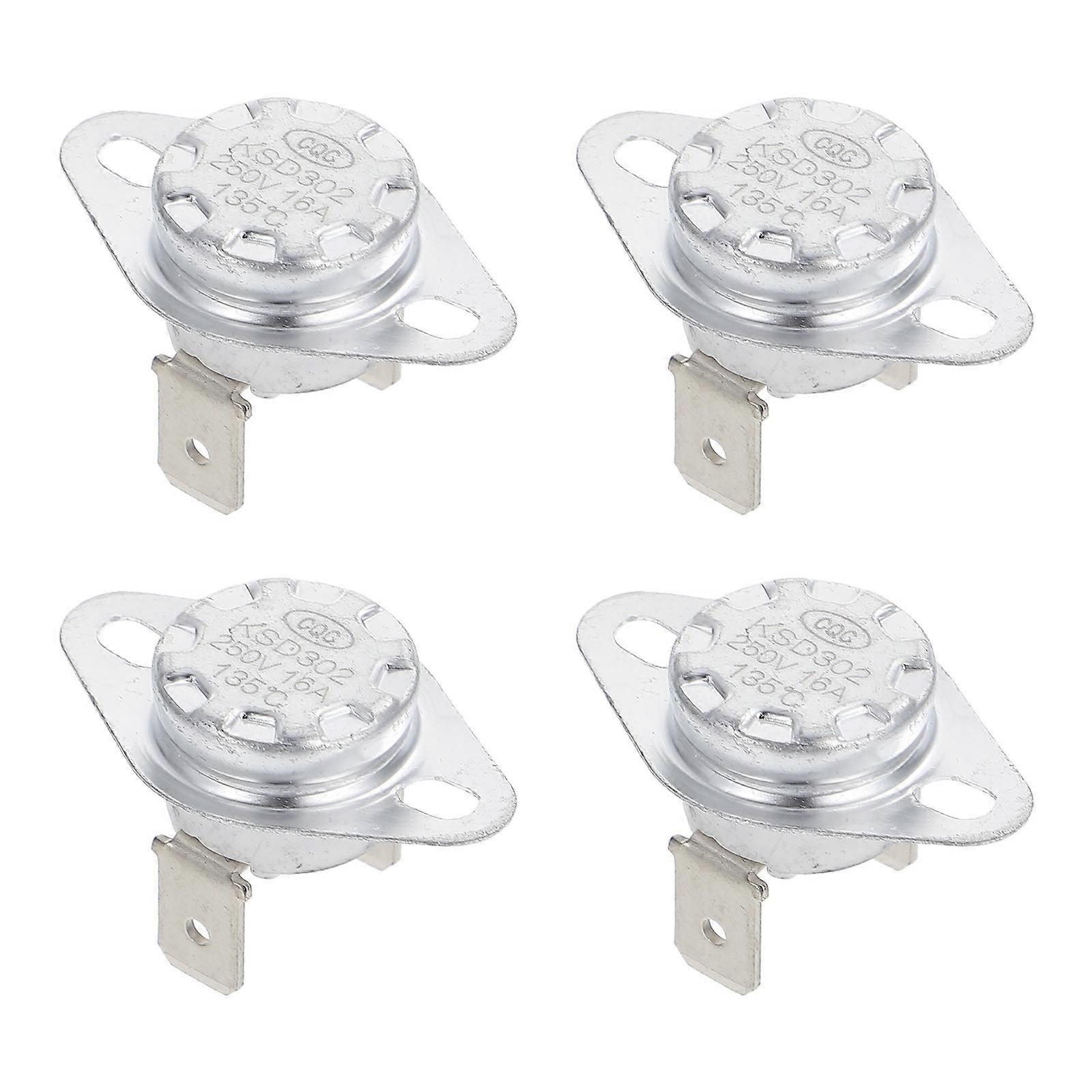 Snap Disc Temperature Switch Normally Closed Thermostats Electric Appliances Home Use 3.50X2.30X2.30CM Precision Production