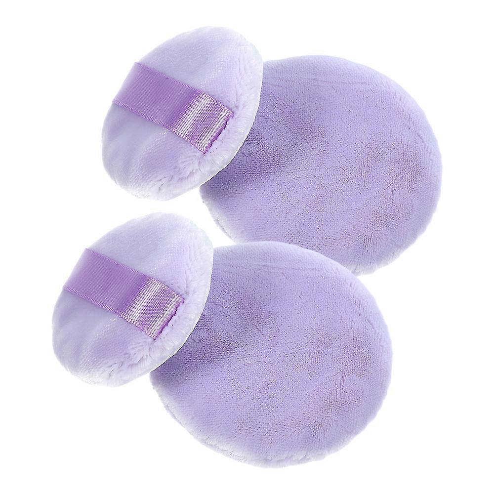 Loose Powder for Outdoor Travel Double-Sided Design 4Pcs