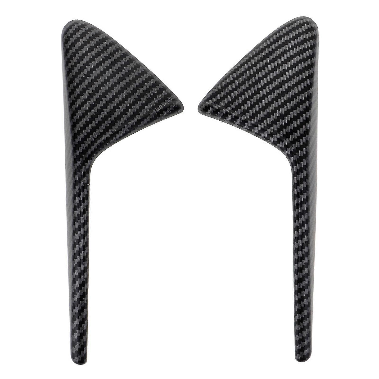 Turn Signal Cover Side Camera Protection Cover Vehicle Maintenance ABS Material Square Shape Camera Protection 1 Pair