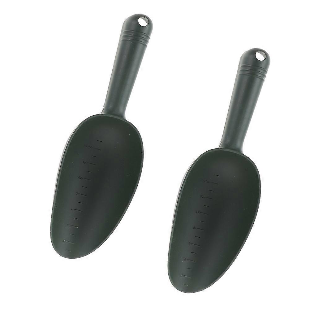 Garden Trowel For Planting Plastic Soil Gardening Scaled Design Dark Green 30.00X9.00X5.20CM Planting 2Pcs