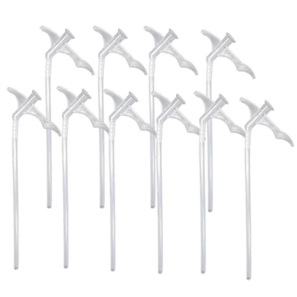 10 x Spray Foam Replacement Tubes for Plasti_c Ga_p Fillin_g Nozzle, Compatible with Standard Foam Sealant, 12-Inch Length