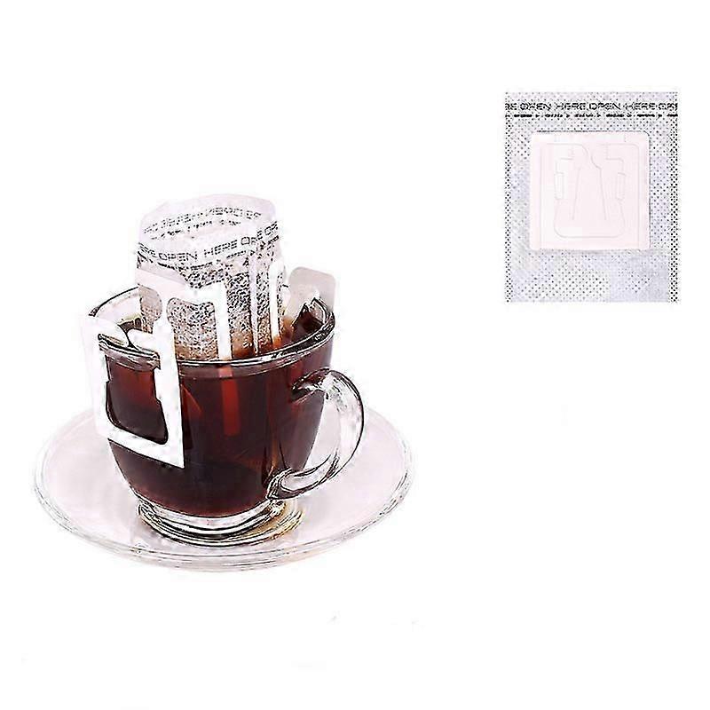 Hanging ear coffee filter bag hand pour coffee drip filter paper bag 50pcs