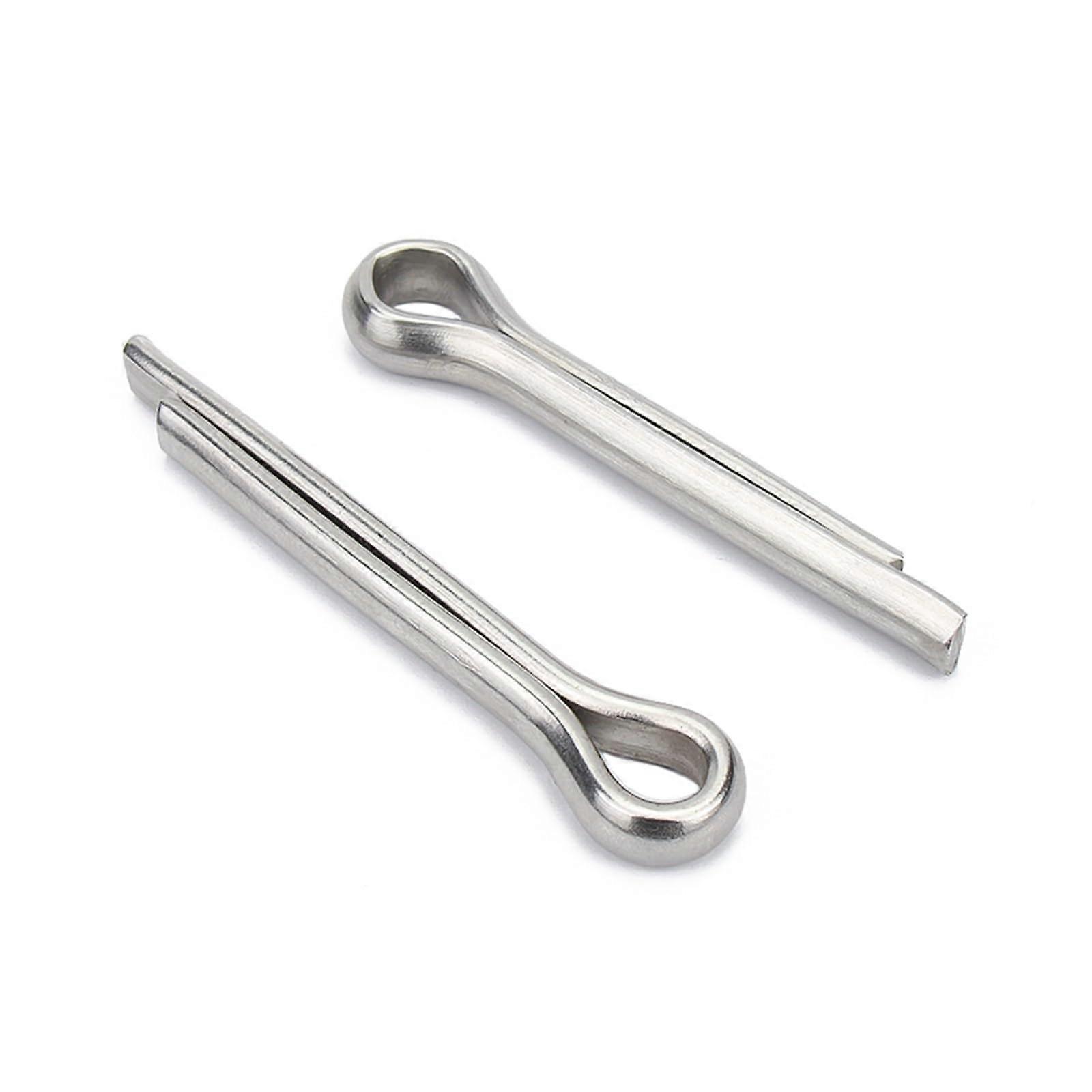 Stainless Steel U-Shape Pin Type Hairpin Clips M8 x 60mm Spring Cotter Pins Elastic Split Clamp